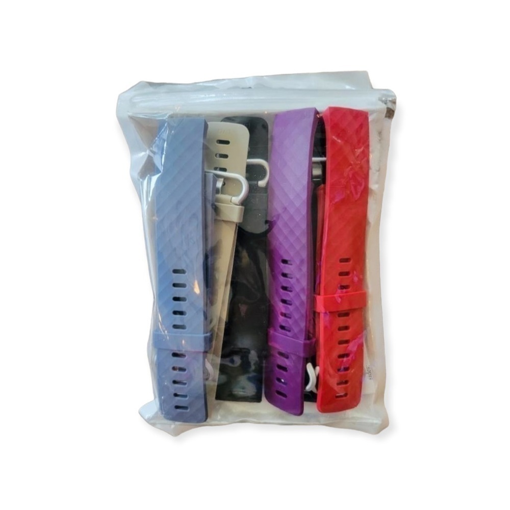 Nofeda wrist bands Men women LARGE fit bit replaceable 6 pack new work out
